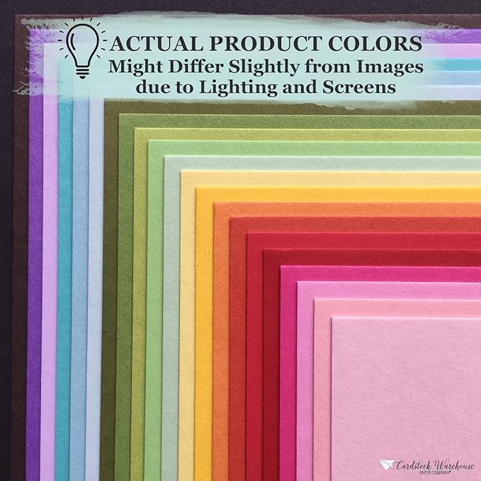 Cardstock Warehouse Pop-Tone Banana Split Yellow Cardstock Paper – 50 Sheets, 8.5 x 11" - 65 lb / 175 GSM Premium Yellow Card Stock for Die-cutting, Crafts, Printing, Card Making and DIY Projects