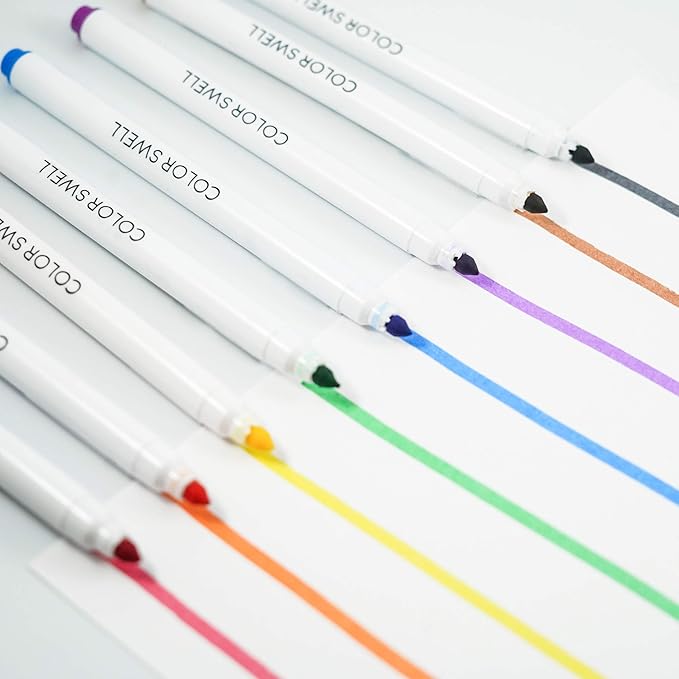 Color Swell Super Tip Washable Bulk Markers Pack 50 Boxes of 8 Vibrant Colors (400 Total Markers) Perfect for Kids, Parties, Classrooms