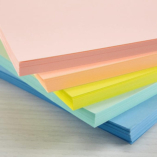 Astrobrights Color Paper, 8.5" x 11", 24 lb/89 gsm, Sprinkle 5-Color Assortment, 300 Sheets (94000)