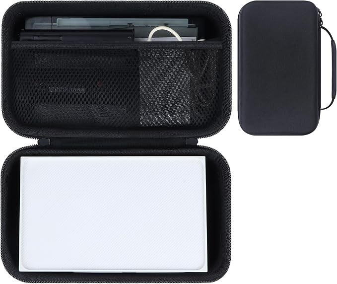 Hard Case Replacement for Liene 4x6'' Photo Printer Full-Color Portable Instant Photo Printer (Black Case)