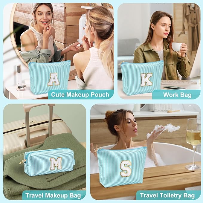 YOOLIFE Bridesmaid Gifts for Wedding Day & 30th Birthday | Unique Proposal Gifts & Travel Essentials | Makeup Organizer Bag
