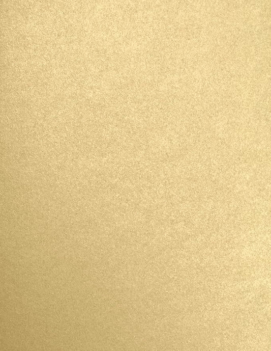 LUXPaper 8.5" x 11" Cardstock | Letter Size | Blonde Metallic | 107lb. Cover | 50 Qty