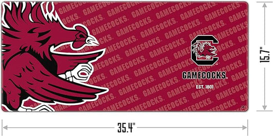 YouTheFan NCAA South Carolina Gamecocks Logo Series Desk Pad