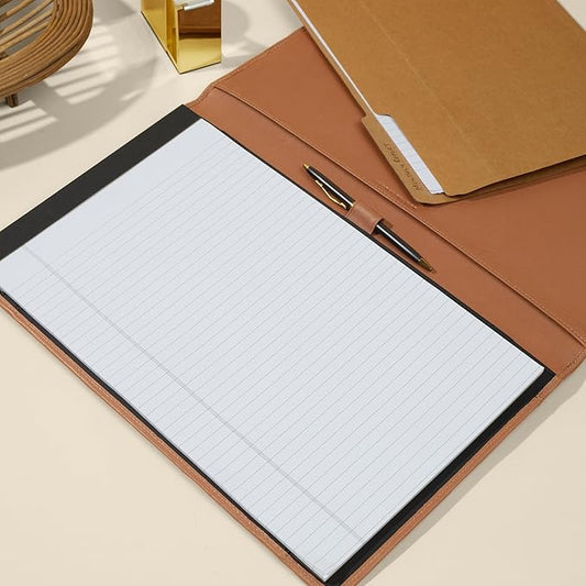 Leatherology Cognac Legal Size Padfolio