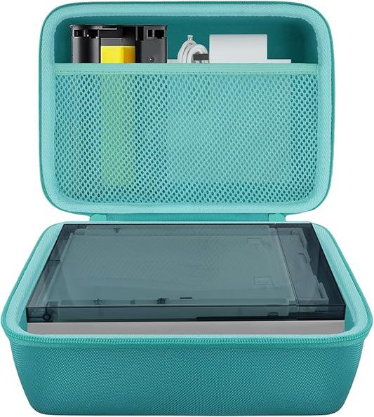 khanka Case Compatible with M100 M200 Liene 4x6'' Photo Printer, Wi-Fi Picture Printer,Case Only(Blue)