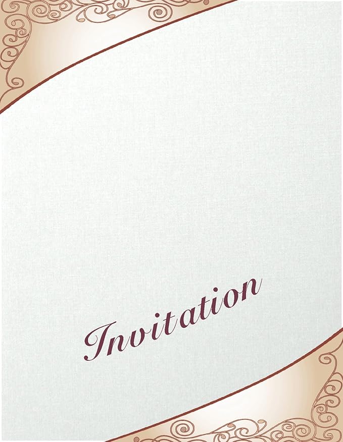 100 Bright White Linen 80# Cover Paper Sheets - 7x10 Inches Double 5X7 Card Size - Folds to 5X7-80 lb/Pound Card Weight - 80 lb/pound Card Weight - Fine Linen Textured Finish - Quality Cardstock