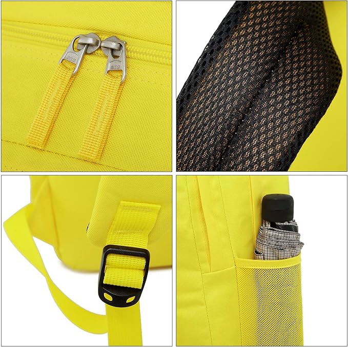 abshoo Classical Basic Travel Backpack For School Water Resistant Bookbag