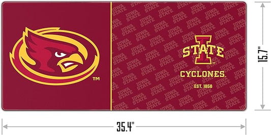 YouTheFan NCAA Iowa State Cyclones Logo Series Desk Pad