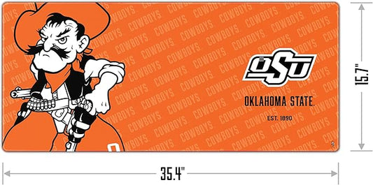 YouTheFan NCAA Oklahoma State Cowboys Logo Series Desk Pad