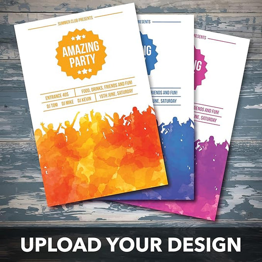 Custom Flyers - Glossy Paper - Multiple Sizes (1 to 1,000 Flyers) (8x10)