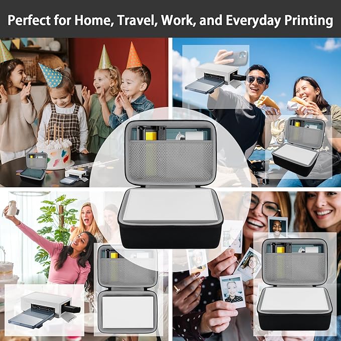 khanka Case Compatible with M100 M200 Liene 4x6'' Photo Printer, Wi-Fi Picture Printer,Case Only