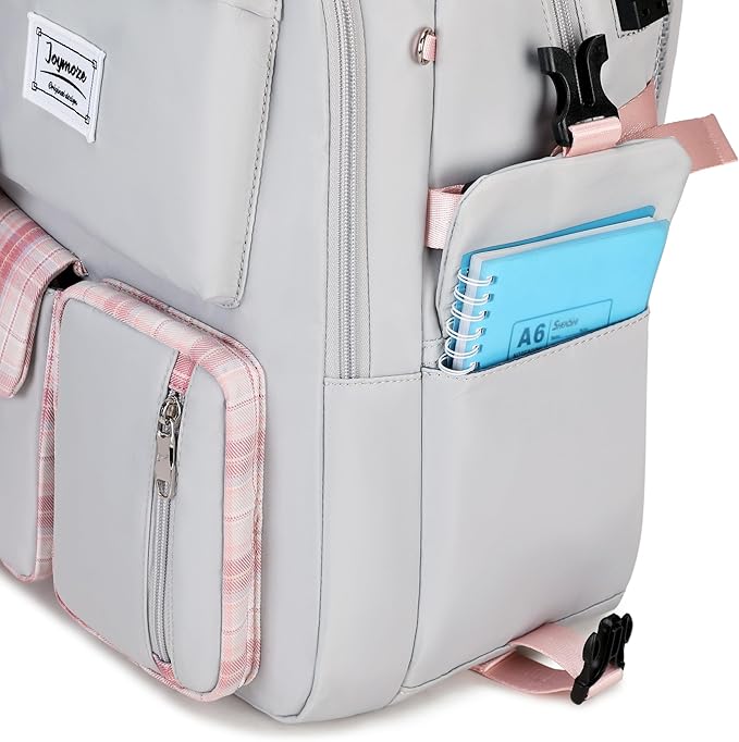 Cute Backpack for Girl Teenager Daily Backpack Women Backpack Purse Grey