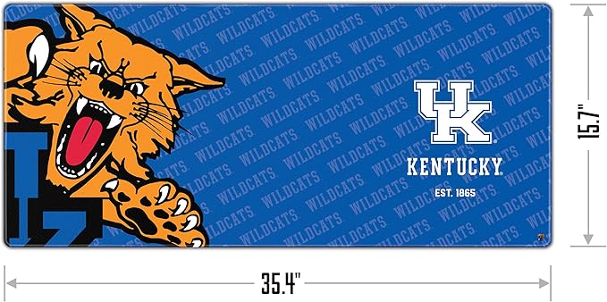 YouTheFan NCAA Kentucky Wildcats Logo Series Desk Pad