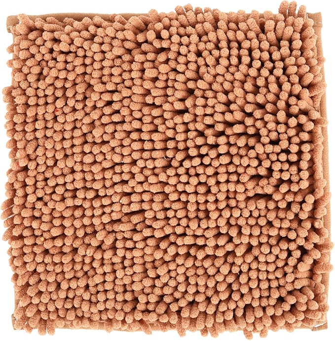Locker Rug School Rugs Carpet Chenille 100% Microfiber Locker Carpet with Non Skid Backing Locker Decorations (Camel, 10 * 10)