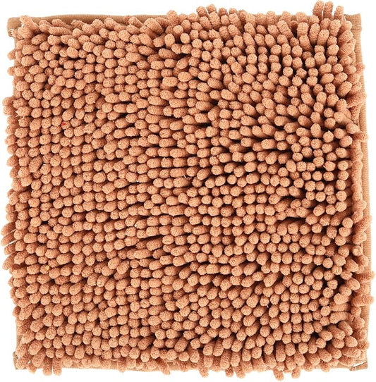 Locker Rug School Rugs Carpet Chenille 100% Microfiber Locker Carpet with Non Skid Backing Locker Decorations (Camel, 10 * 10)
