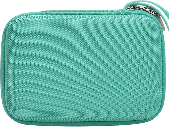 khanka Hard Travel Case Compatible with Liene 2x3” Photo Printer- Mini Instant Portable Photo Printer,Case Only (Green)