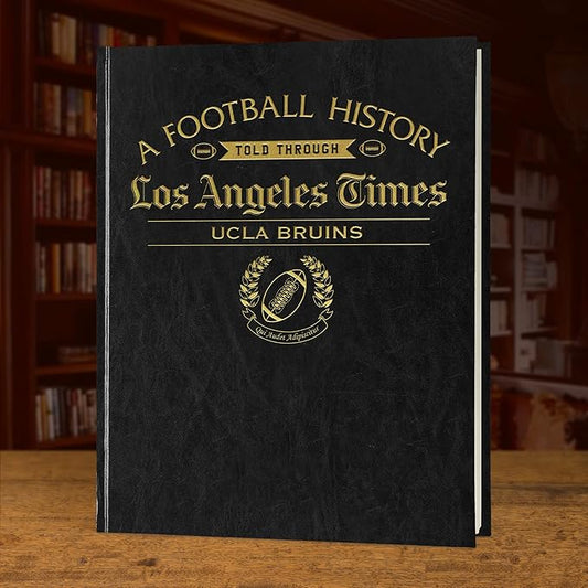 Signature gifts Personalized College Football Newspaper History Book, A3 Large Deluxe Hardcover - College Football Fan, Alumni, Students Keepsake Gift