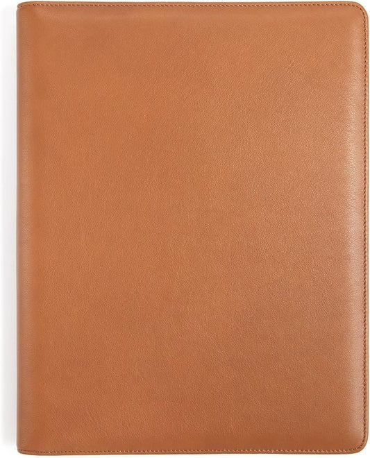 Leatherology Cognac Standard Padfolio with Pen Loop