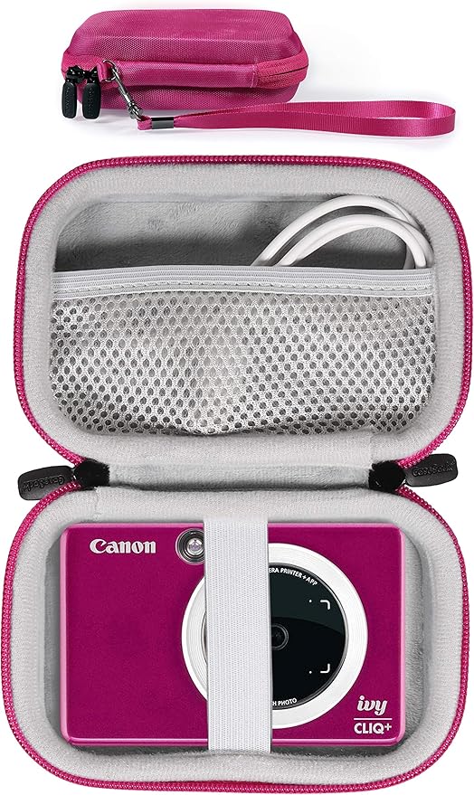 CaseSack Case for Canon Ivy 2 Mini,Canon Ivy Mini Photo Printer, Canon Ivy CLIQ+, CLIQ, CLIQ 2, CLIQ+2 Instant Camera Printer