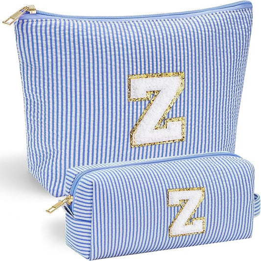 YOOLIFE Birthday Gifts for Women Her, Make Up Bag Pouch Cosmetic Travel Bag Bridesmaid Makeup Bag Toiletry Bag Wife Birthday Gifts Ideas Boss Day Gifts Wedding Gifts Daughter Gifts Hostess Gifts Z